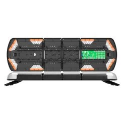 ECCO® - 12+ Series Bolt-On Mount Amber Full Size Emergency Full Size LED Light Bar