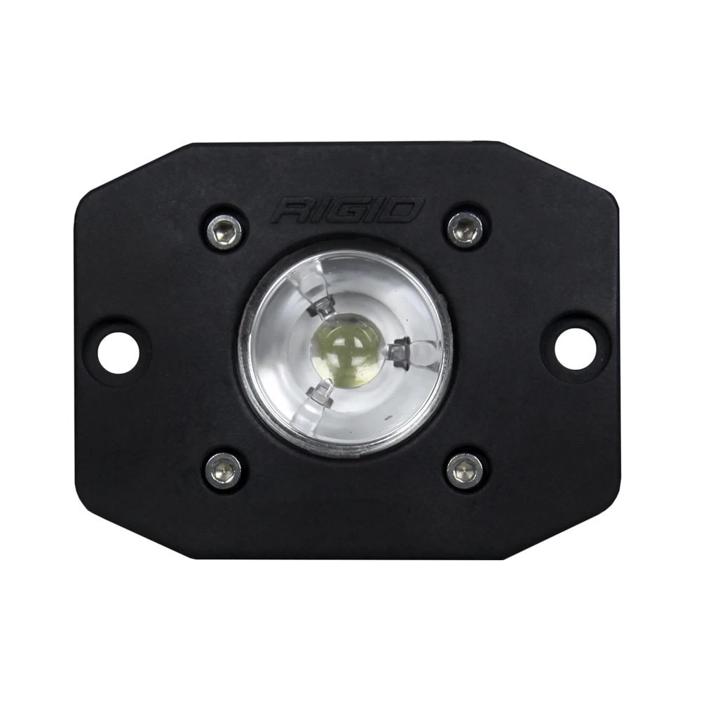 Rigid Industries® 20621 - Ignite Series Flush Mount 2"x3" 12W Flood Beam LED Light - Image 2