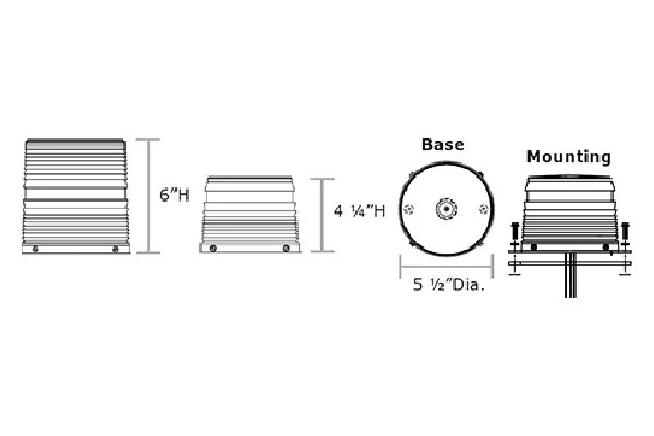 Star Headlight® - X-Fire™ Amber LED Beacon Light - Image 5