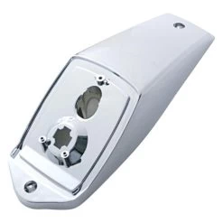 United Pacific® 30526-1 - Chrome Rectangular Cab Roof Light Housing