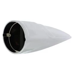 United Pacific® 30606B - Chrome Cab Roof Light Housing