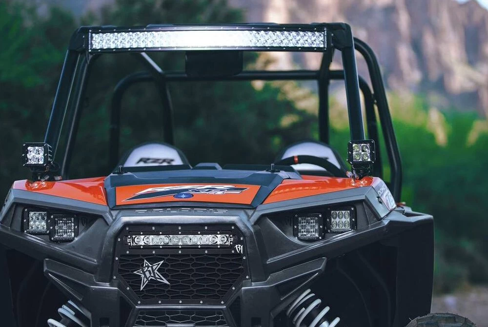 Rigid Industries® 310313 - SR-Series Pro 10" 60W White Housing Spot/Flood Combo Beam LED Light Bar - Image 17