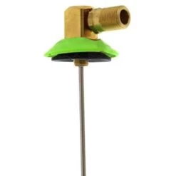 Euclid® 3131703S - Single MTIS Brass Thru-Tee Hose Assembly