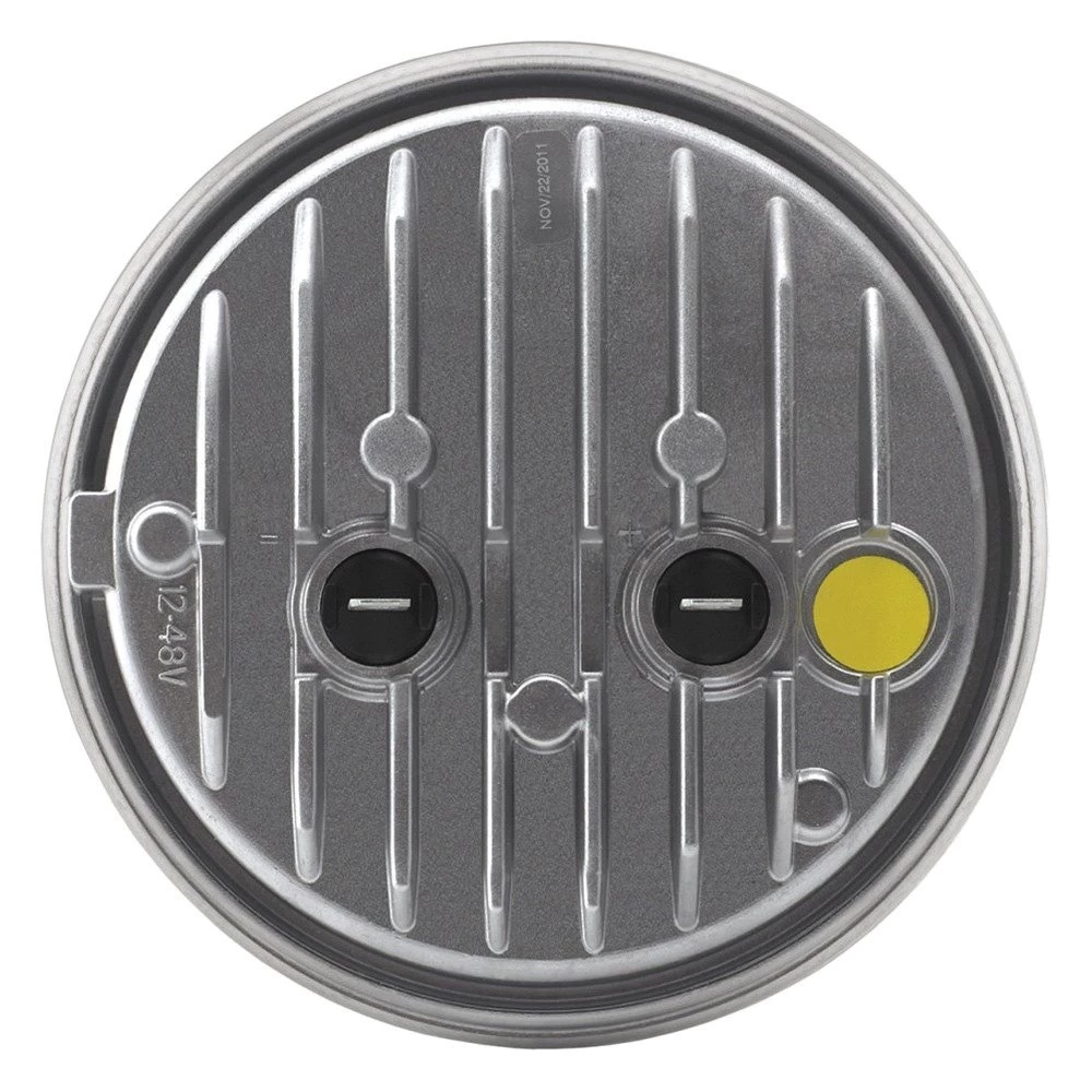 J.W. Speaker® 3157481 - 6040 Series Panel Mount 4.45" 24W Round Gray Housing Trapezoid Beam LED Light - Image 6