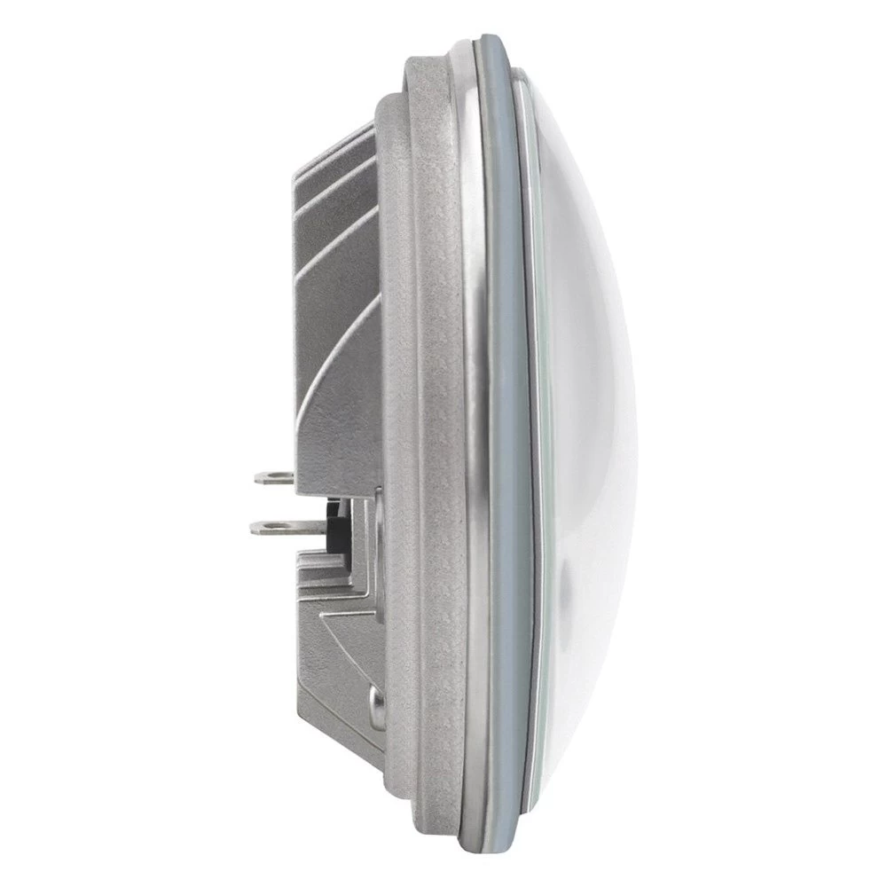 J.W. Speaker® 3157481 - 6040 Series Panel Mount 4.45" 24W Round Gray Housing Trapezoid Beam LED Light - Image 4