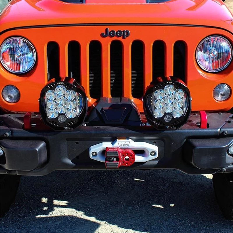 Baja Designs® 33-0001 - LP9™ Racer Edition 8" 105W/2.8W Round High Speed Spot Beam Amber/White LED Light - Image 4