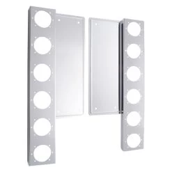 United Pacific® 33051 - Front Air Cleaner Parking Light Brackets