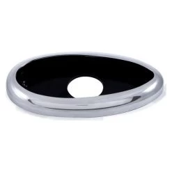 United Pacific® 42338B - Chrome Side Marker Light Housing