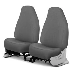 Dash Designs® K060-34-0-6GY - GrandTex™ 1st Row Gray Custom Seat Covers