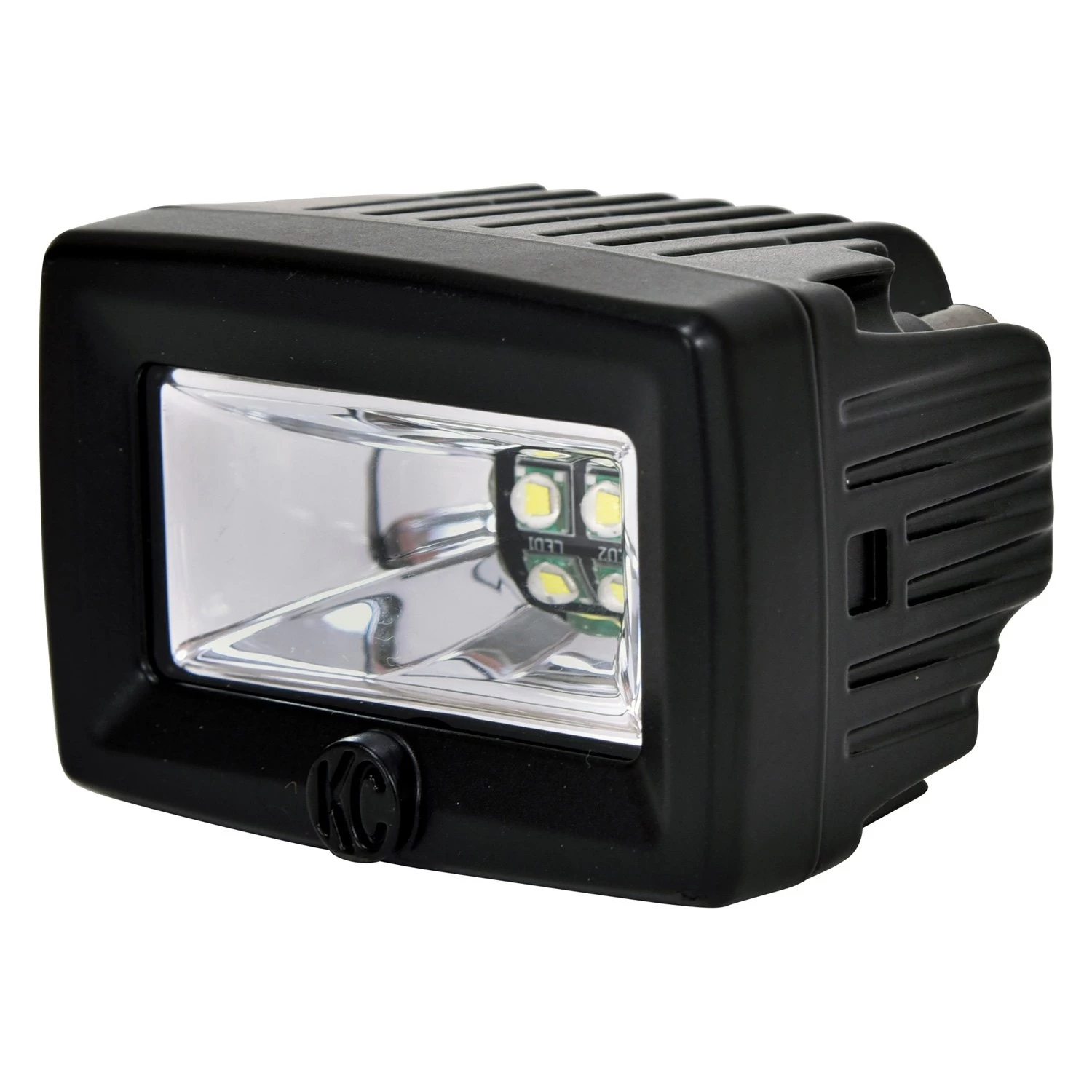 KC HiLiTES® 519 - C-Series 3" 2x20W Cube Flood Beam LED Backup Lights - Image 5