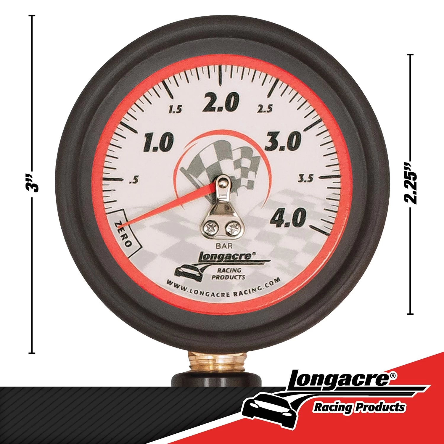 Longacre® - Deluxe™ Dial Tire Pressure Gauge - Image 5