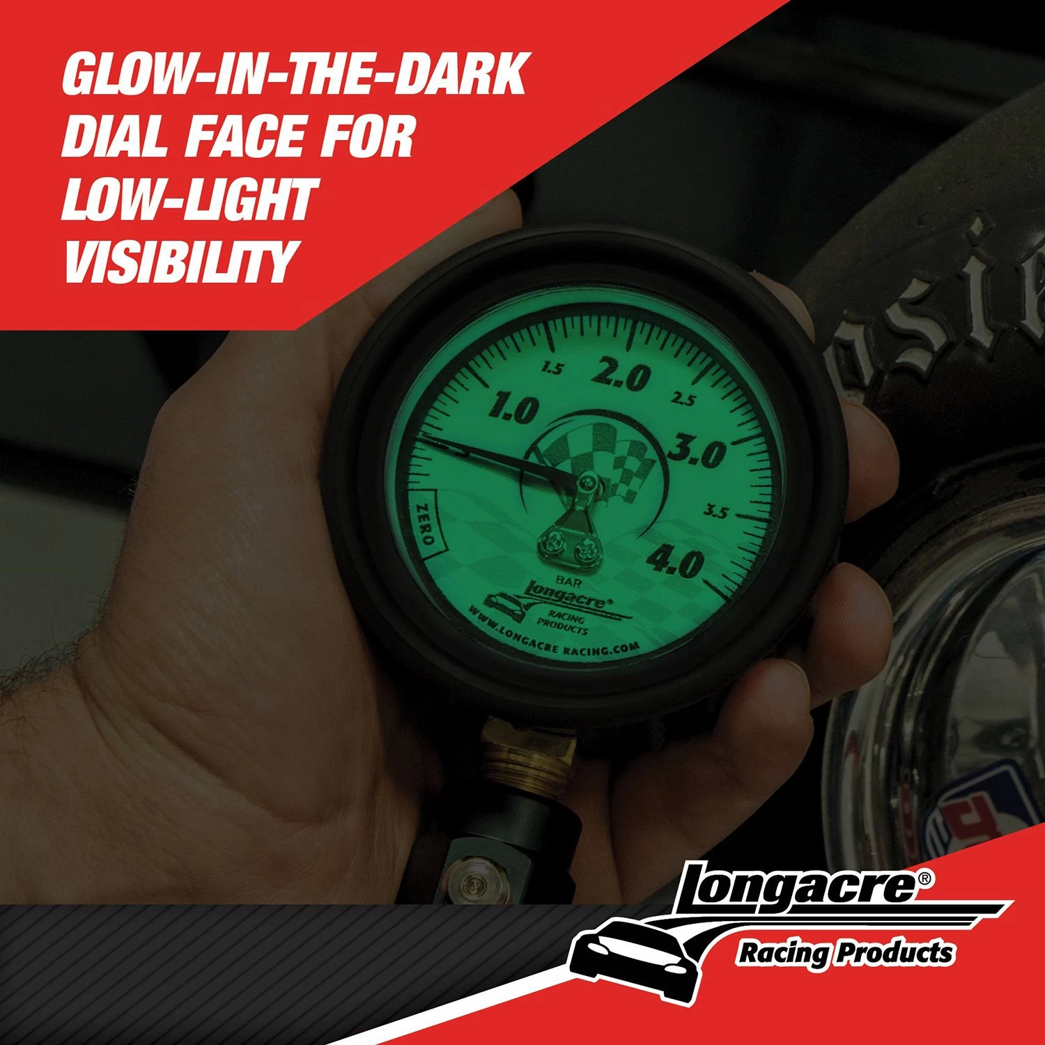 Longacre® - Deluxe™ Dial Tire Pressure Gauge - Image 6