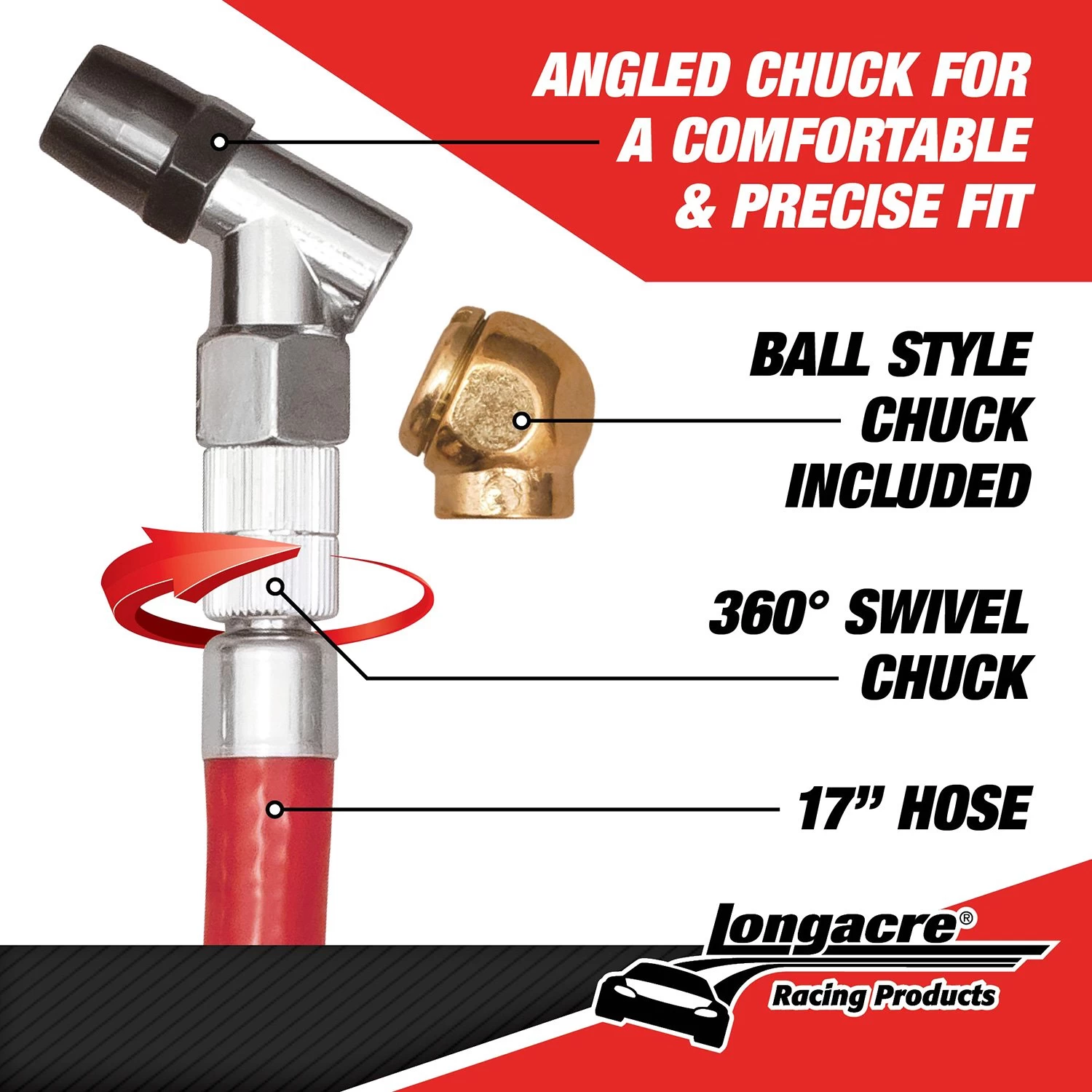 Longacre® - Deluxe™ Dial Tire Pressure Gauge - Image 7