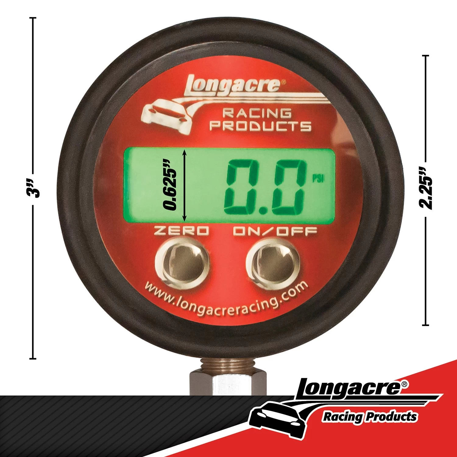 Longacre® 52-53060 - 0 To 4 Bar Pro Digital Tire Pressure Gauge - Image 3