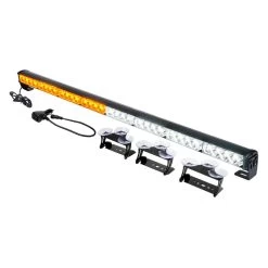 Xprite® 52023-8-G2-WY - G2 35.5" 32-LED White/Amber Suction Cup Mount Traffic Advisor Light Bar