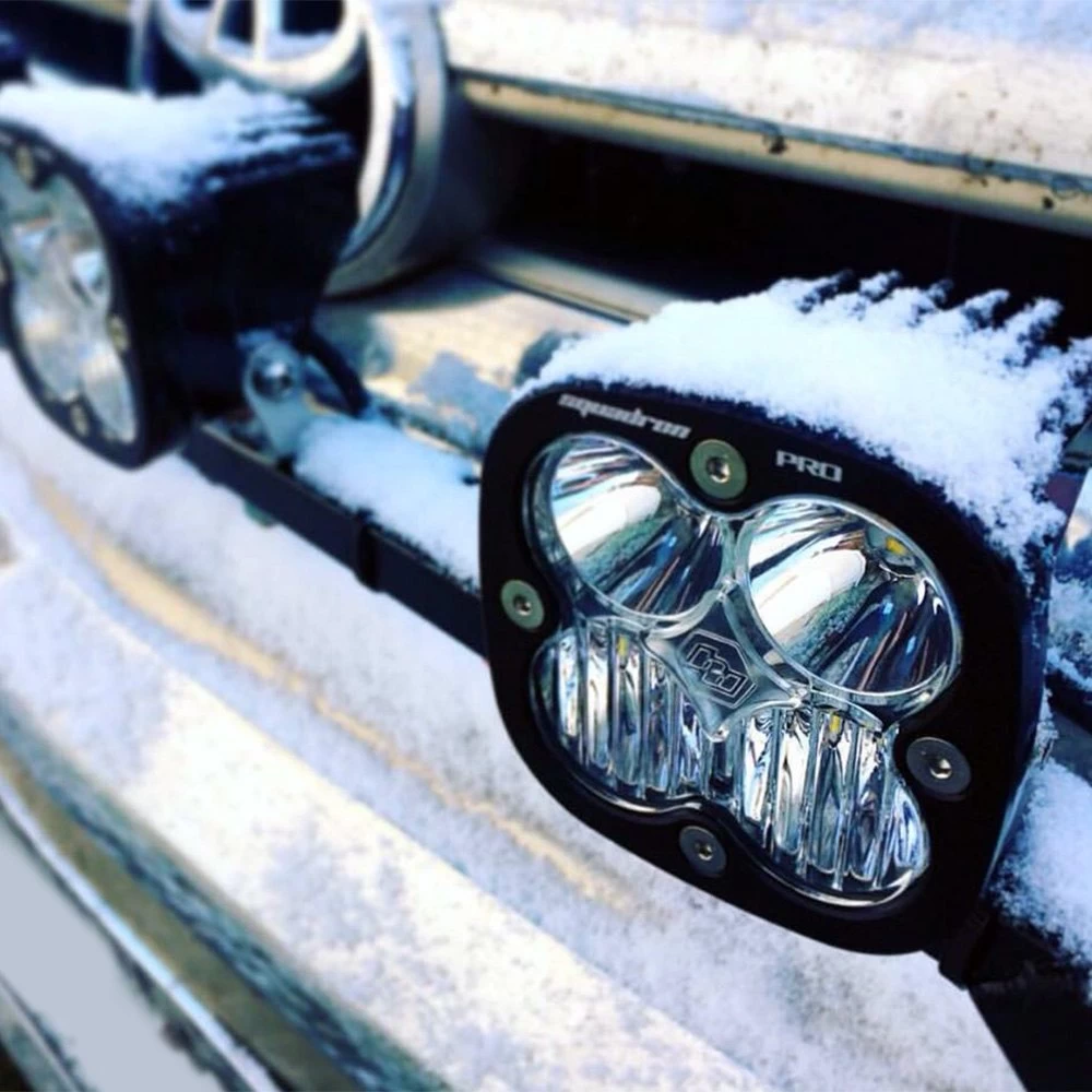 Baja Designs® 55-1003-WT - Squadron Sport™ Flush Mount 3" 26W Square White Housing Driving/Combo Beam LED Light - Image 8