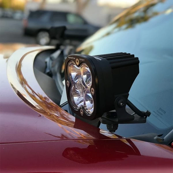 Baja Designs® 55-1003-WT - Squadron Sport™ Flush Mount 3" 26W Square White Housing Driving/Combo Beam LED Light - Image 4