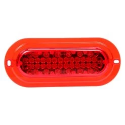 Truck-Lite® 60126R - Super 60 Flange Mount Red LED Warning Light