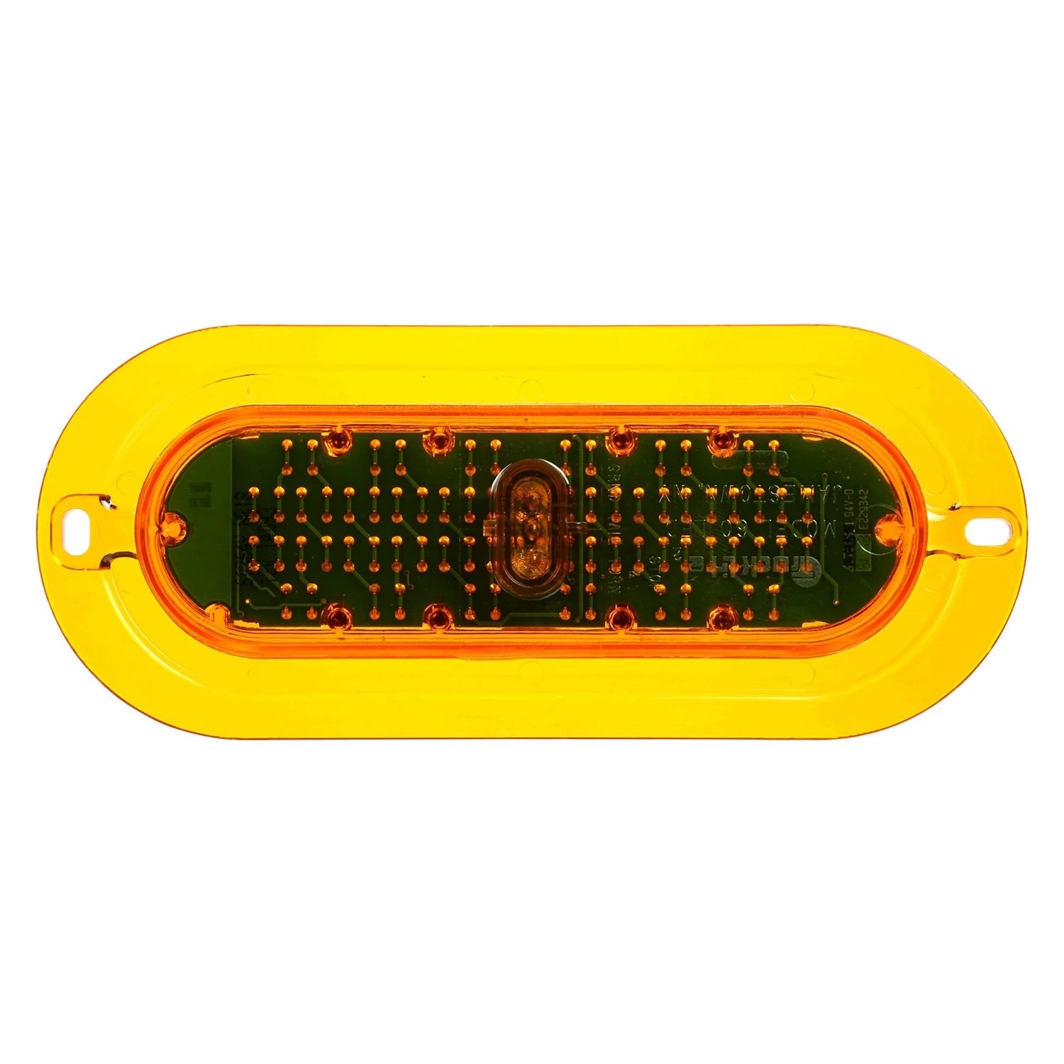 Truck-Lite® 60364Y - Super 60 Flange Mount Yellow LED Warning Light - Image 3