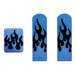 United Pacific® 70256 - Aluminum Pedal Set