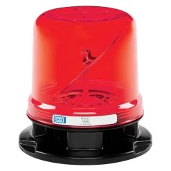 ECCO® 7660R - 6.2" 7660 RotoLED™ Series 3-Bolt Mount Hybrid Red LED Beacon Light