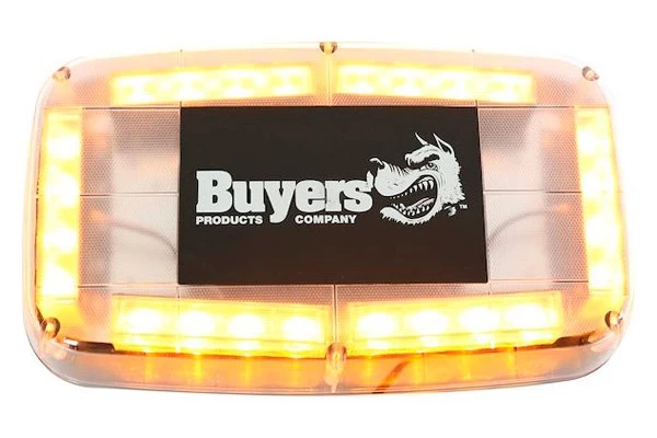 Buyers® 8891040 - 11" Magnet Mount Mini Amber Emergency LED Light Bar - Image 10