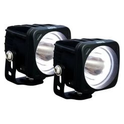 Vision X® 9891705 - Optimus Series Halo 3" 2x10W Square Driving Beam LED Lights