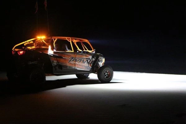 Vision X® 9891705 - Optimus Series Halo 3" 2x10W Square Driving Beam LED Lights - Image 9