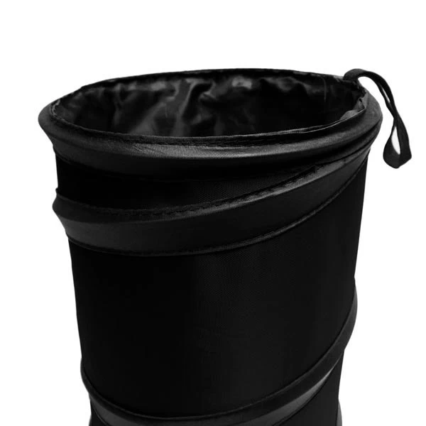 FH Group® CIFH1120-BLACK - Small Black Collapsible Trash Can - Image 4