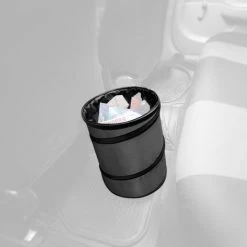 FH GroupĀ® CIFH1121-GRAY - Large Gray Collapsible Trash Can