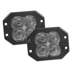 Diode Dynamics® DD6202P - Stage Sport Series SAE Flush Mount 3" 2x14.5W Fog Beam LED Lights
