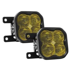 Diode Dynamics® DD6699 - Fog Light Location Stage Max Series Type AS SAE 3" 2x38.5W Fog Beam Yellow LED Lights