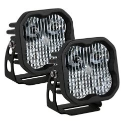 Diode Dynamics® DD6864P - Stage Sport Series Standard 3" 2x14.5W Square Combo Beam LED Lights, With White Backlight