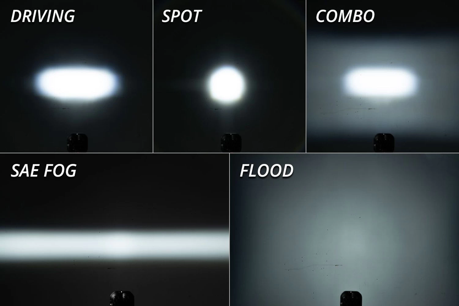 Diode Dynamics® DD6915P - Stage Sport Series Flush Mount 3" 2x14.5W Square Flood Beam LED Lights, With White Backlight - Image 7