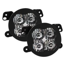 Diode Dynamics® DD7046 - Fog Light Location Stage Pro Series Type M SAE 3" 2x36W Square Driving Beam LED Lights, With Amber Backlight