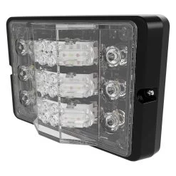 ECCO® ED3779R - 5.1" ED3779 Series Bolt-On Mount Red LED Strobe Light