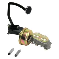 Helix® HEXPKA77E8F - Single Brake Pedal Kit With Round Chrome Pad