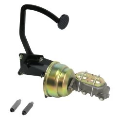 Helix® HEXPKA77EA0 - Dual Brake Pedal Kit With Round Black Pad