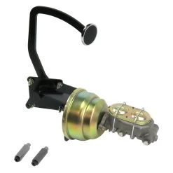 Helix® HEXPKA77ECE - Dual Brake Pedal Kit With Round Chrome Pad