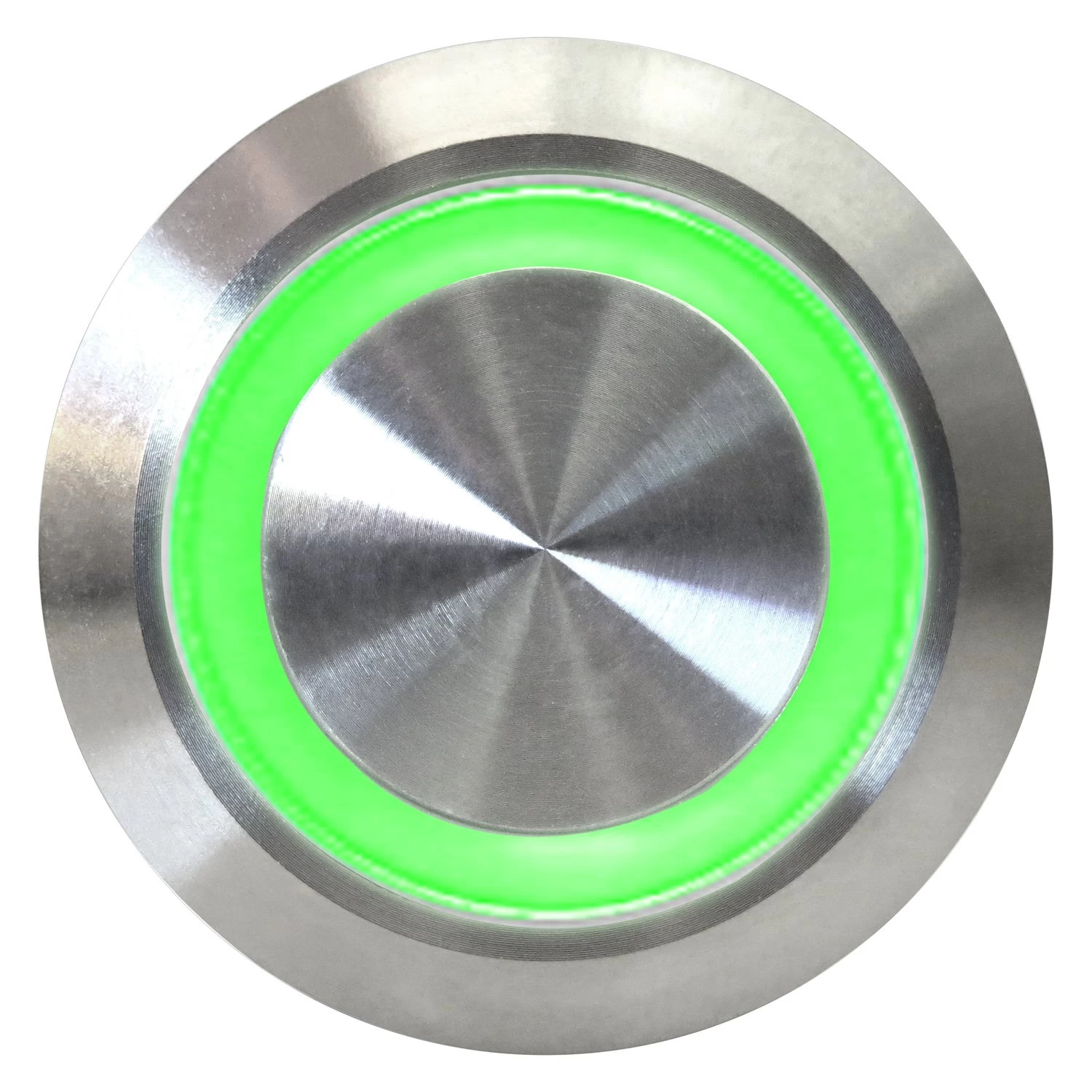 Keep It Clean® KICSWBL19XG - 19 Mm Latching Billet Alluminum Blue/Green LED Switch Button - Image 3