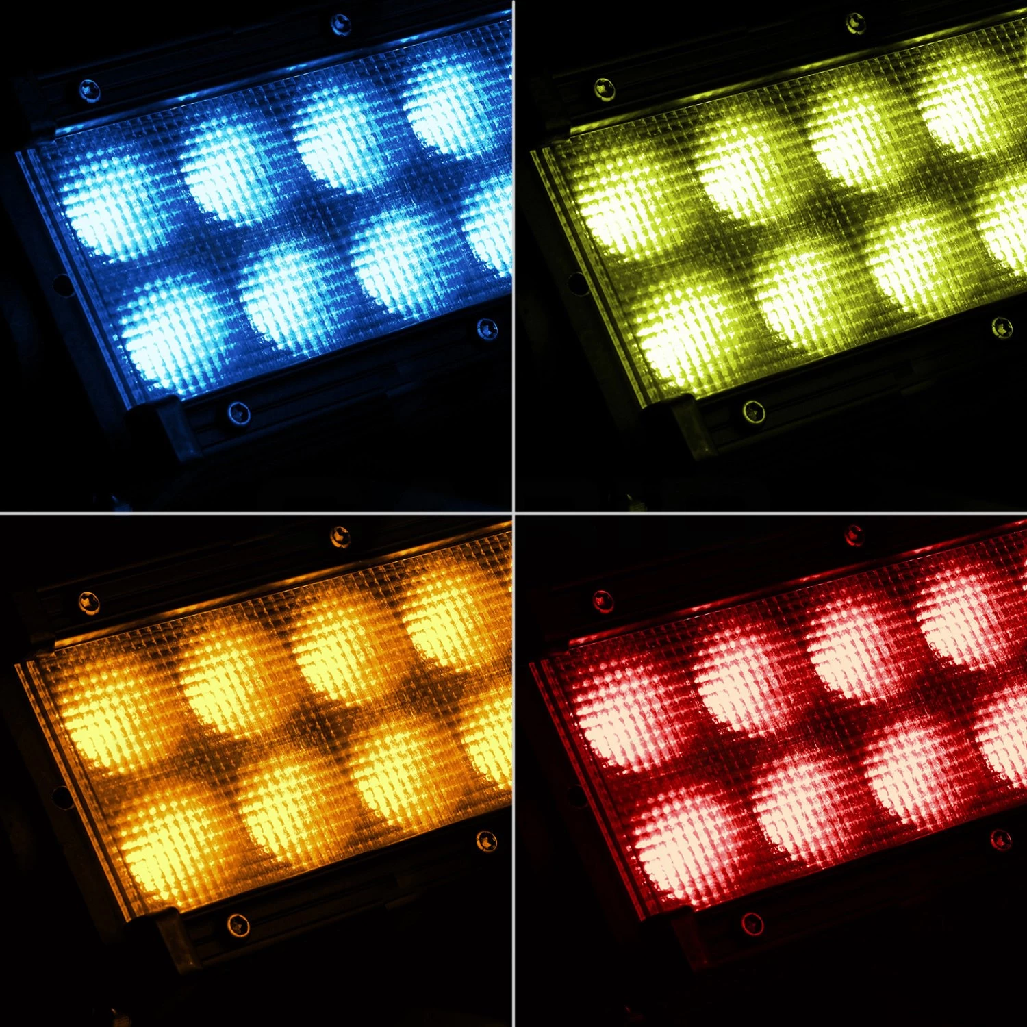 Lumen® N254X-2-SP - 9.5" 54W Dual Row Spot Beam LED Light Bar With Illuminated End Caps - Image 7