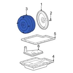 Ford OE XC3Z7902AARM - Automatic Transmission Torque Converter