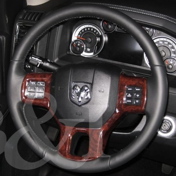 B&I® 3D086A6-DET - Combo Bronze Burlwood Large Dash Kit (43 Pcs) - Image 3