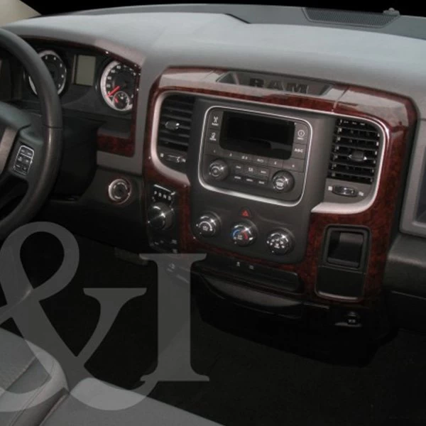 B&I® 3D086A6-DET - Combo Bronze Burlwood Large Dash Kit (43 Pcs) - Image 2