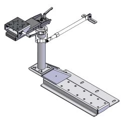 Havis® - Standard Passenger Side Seat Bolt Laptop Mount