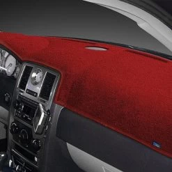 Dash Designs® DT-0296-9VRD - Dash-Topper™ Plush Velour™ Red Dash Cover