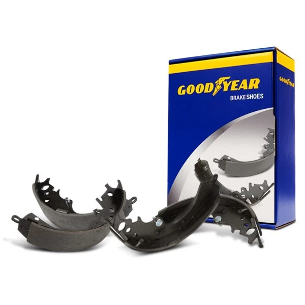 Goodyear Brakes GYS1074 - Rear Premium Drum Brake Shoes