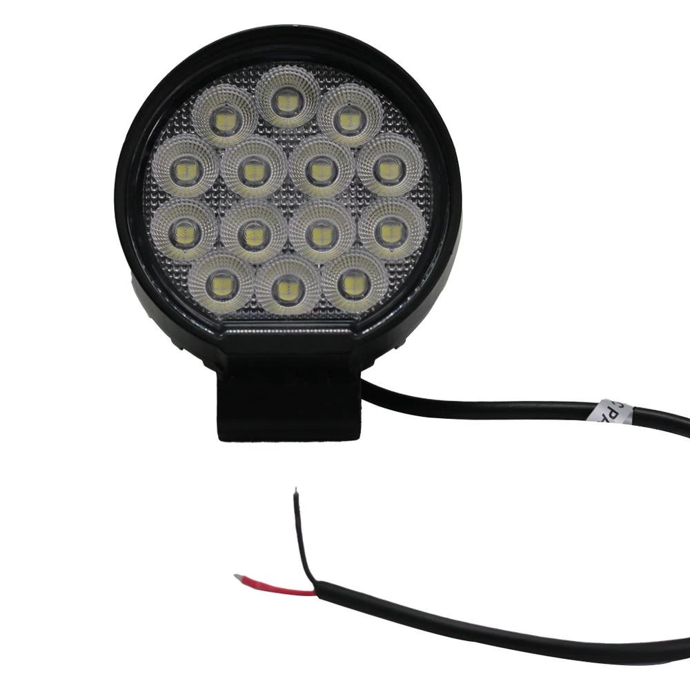 Race Sport® RS4IQ56WR - IQ Series 4.5" 55.7W Round Flood Beam LED Light - Image 2