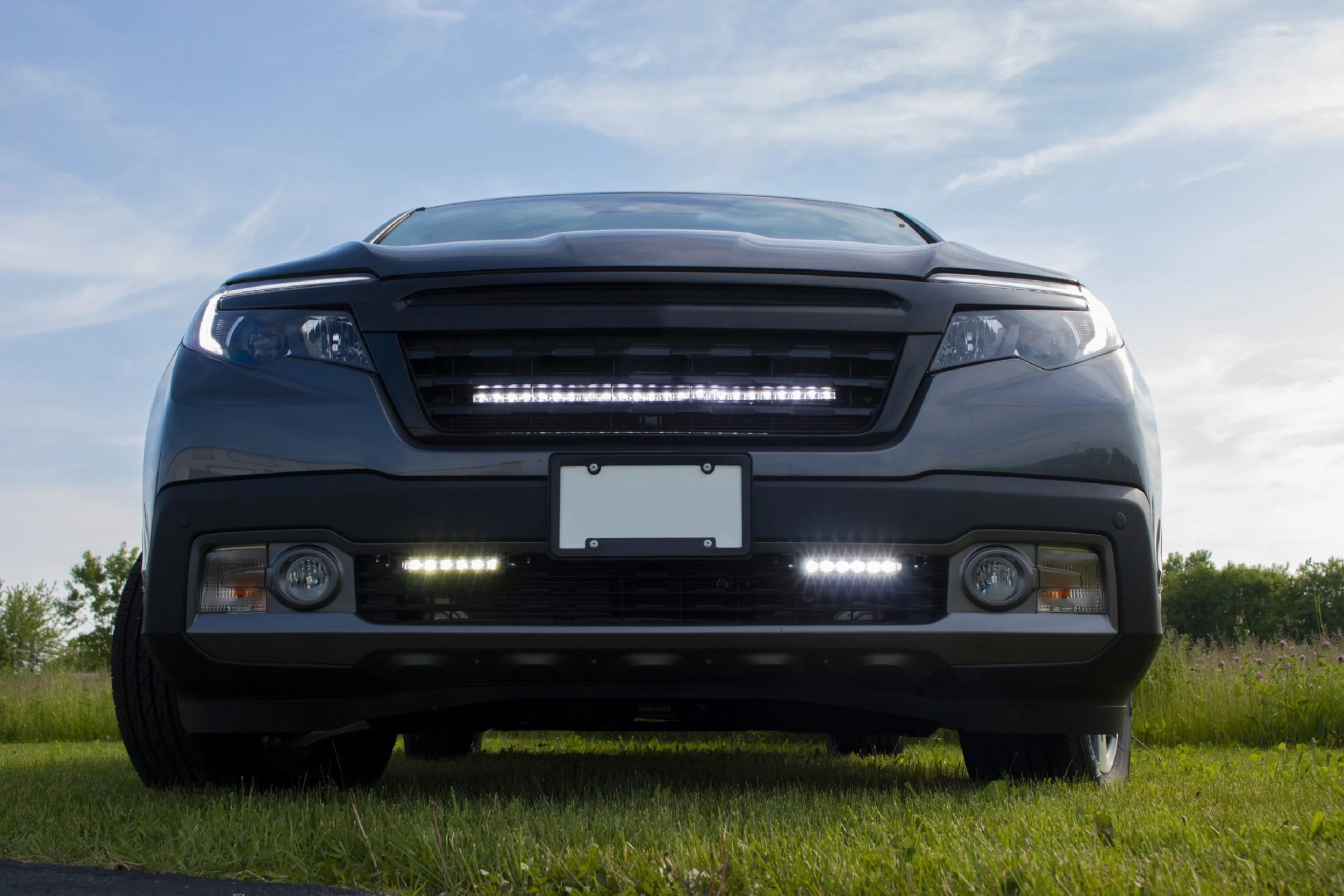 Race Sport® RSLP26 - LoPro 26" 120W Ultra Slim Spot Beam White/Amber LED Light Bar - Image 8