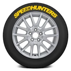 Tire Stickers® SPDHNTRS-1921-75-4-Y - Yellow "Speedhunters" Tire Lettering Kit